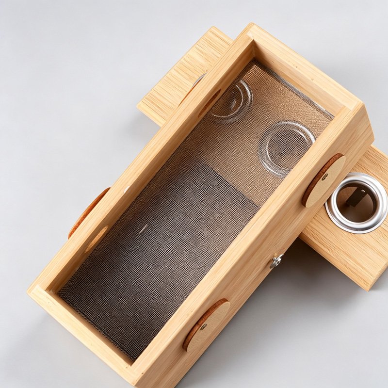 Bamboo 3-hole moxibustion box - 图片 4