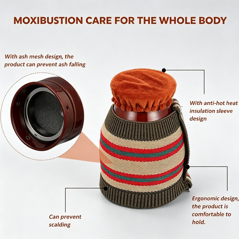 moxibustion and scraping jars - 图片 5