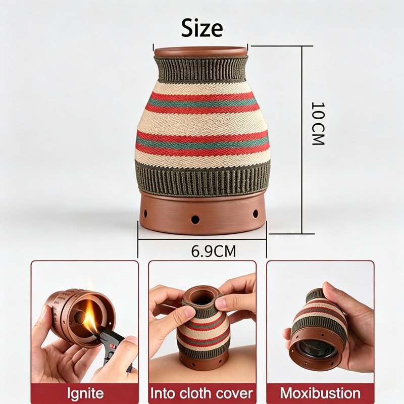 moxibustion and scraping jars - 图片 4