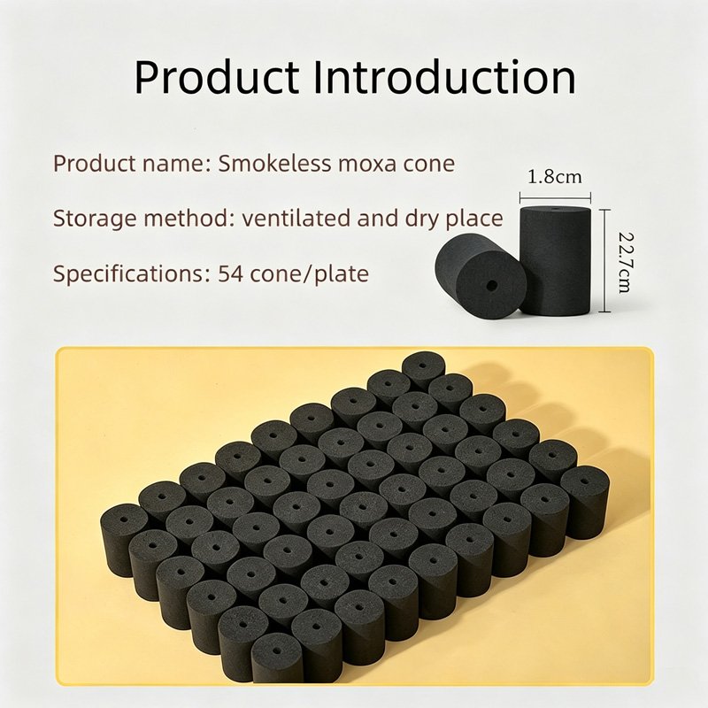 Smokeless Moxa Sticks 54 pills/box 1.8*2.7cm - 图片 4