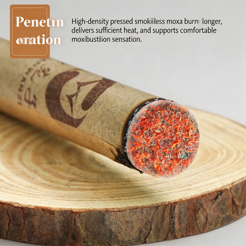 Newly Upgraded Smokeless Moxa Sticks 1.8*20cm 10 sticks/box - 图片 4